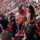 Illustration for article titled Drunk Heat Fan Tries To Fight Cops, Tumbles Down Several Rows Of Seats